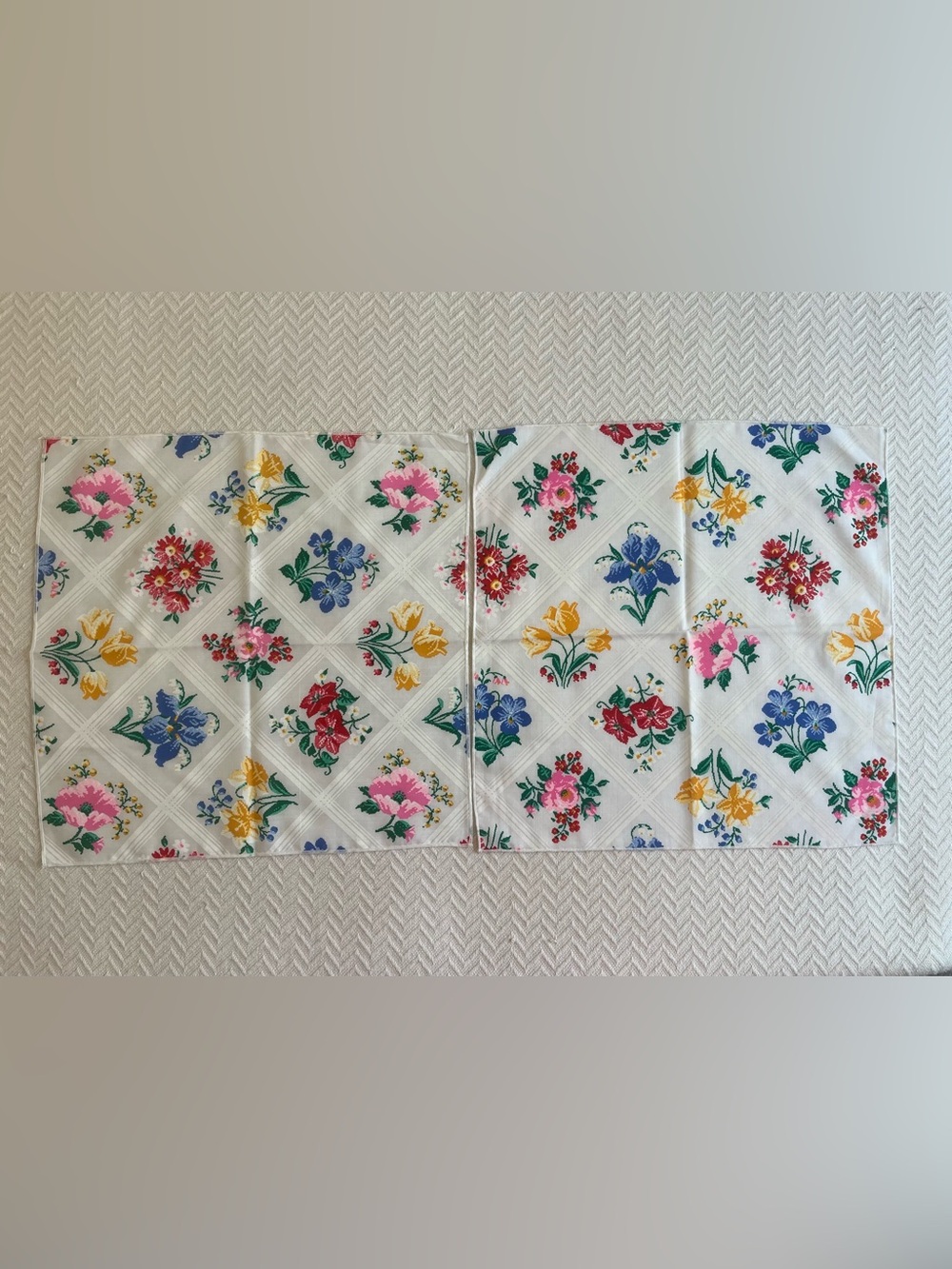 Vintage Floral Napkins